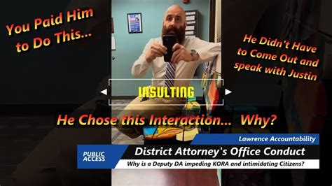 Deputy District Attorney Joshua Seiden Goes Out Of His Way To Mistreat