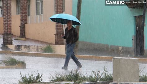 Saca El Impermeable Conagua Pronostica Fuertes Lluvias En Puebla