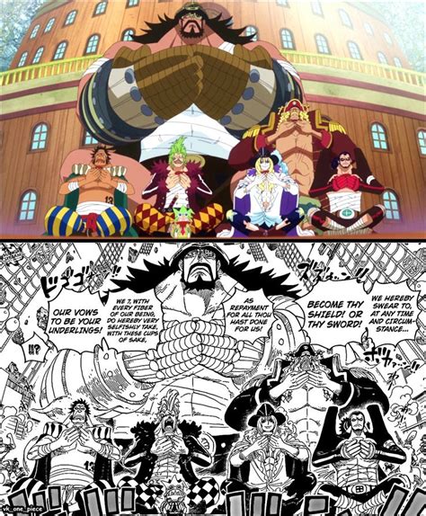 One Piece Manga Vs Anime One Piece Anime Anime Movies