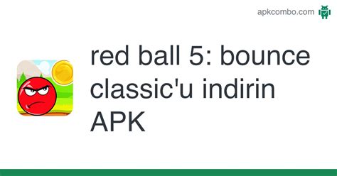 Red Ball 5 Bounce Classic Apk Android Game Ücretsi̇z İndi̇ri̇n