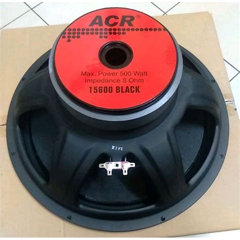 Jual Speaker Acr Black 15 Inch 15600 Original Speaker Acr 15 15600