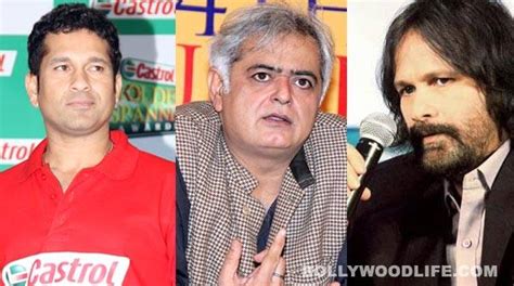 Hansal Mehta To Make A Biopic On Tendulkar Bollywood News Gossip