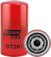 Baldwin Bt Lube Spin On Full Flow Engine Protection Equipment