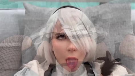 B Gets Her Tight Pussy Fucked In All Positions And Takes Cum On Her Face Osplay Nier