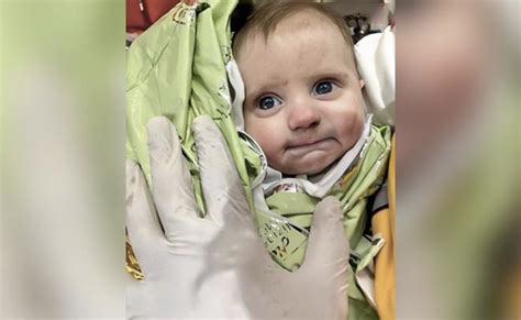 This Two Month Old Survived Under Rubble For Hours After Turkey Quake