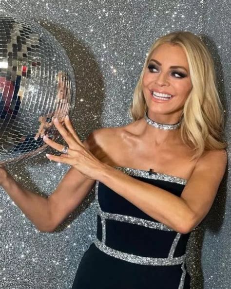 Strictly's Tess Daly wows as she parades legs in daring thigh-split
