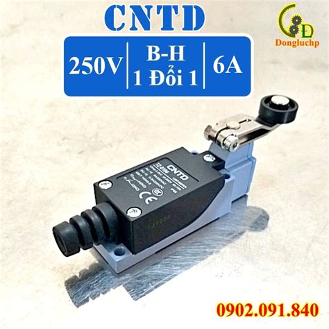 Công tắc hành trình limit switch CNTD TZ 8104 250VAC 6A 1NO 1NC