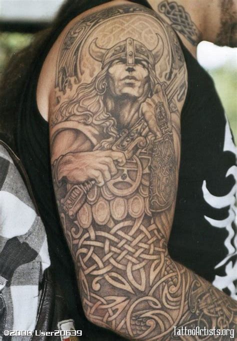 50 Fighting Warrior Tattoos | Art and Design