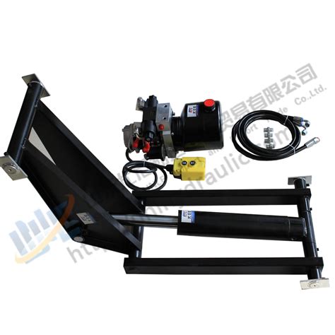 DC 12V 24V Tipper kit dump trailer truck hydraulic scissor hoist lift ...