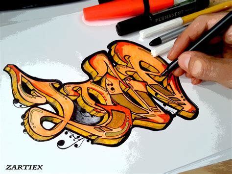 Cómo dibujar Un Graffiti En 3D Paso a Paso Muy Fácil 2024 Dibuja Fácil