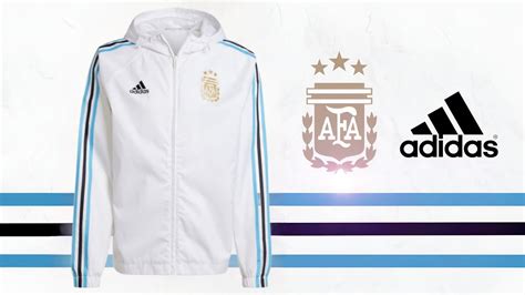 Campera Rompevientos Afa Adn Argentina Adidas Youtube