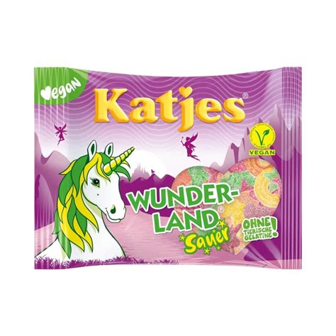 Katjes Vegan Wunderland Sauer Fruit Jelly Sweets G Worldcart