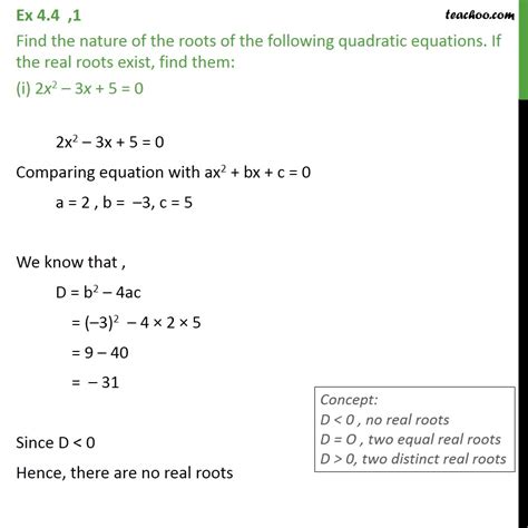 Calculate Roots Of Quadratic Equation In Matlab Tessshebaylo