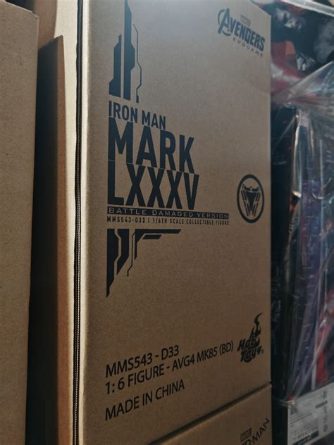 HOT TOYS MMS543D33 Avengers Endgame 1 6th Scale Iron Man Mark
