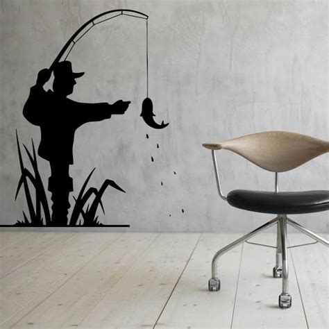 Fishing Wall Decal Etsy