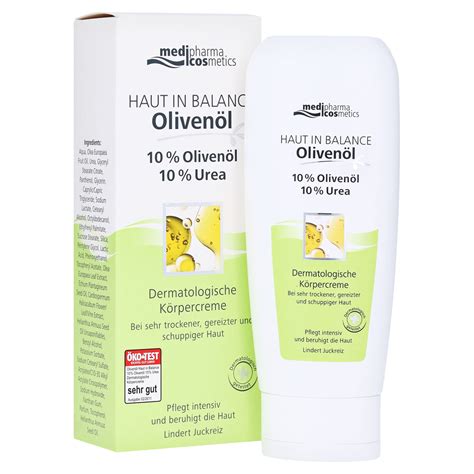 medipharma Haut in Balance Olivenöl Dermatologische Körpercreme 10 200