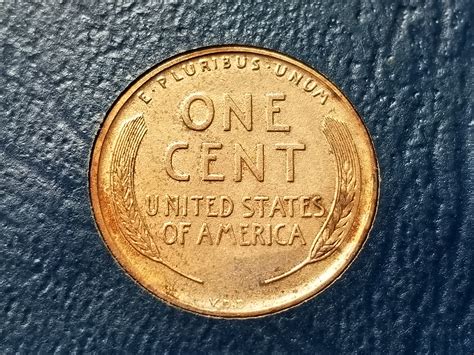 1909 VDB Lincoln Cent Wheat Penny Extremely High Grade From A Complete