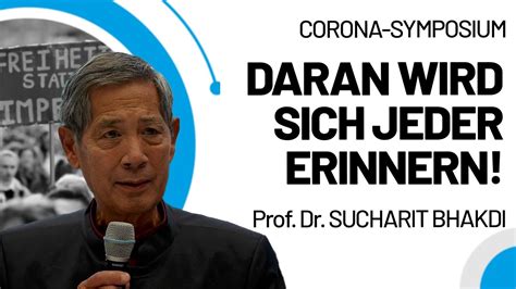 Daran Wird Sich Jeder Erinnern Prof Dr Sucharit Bhakdi Afd