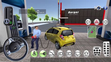 3d Driving Class Simulator Gas Station Funny Driving Car Games 3d