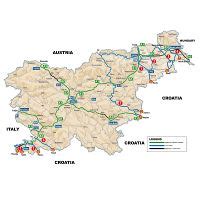 Детальная туристическая карта Словении | Словения | Европа | Maps of ...
