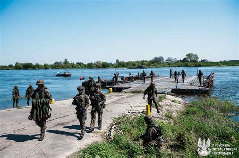 Pomorscy Terytorialsi Wspierali Przepraw O Nierzy I Sprz Tu