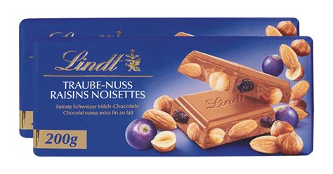 Lindt Tafelschokolade Traube Nuss Rabatt Denner Ab