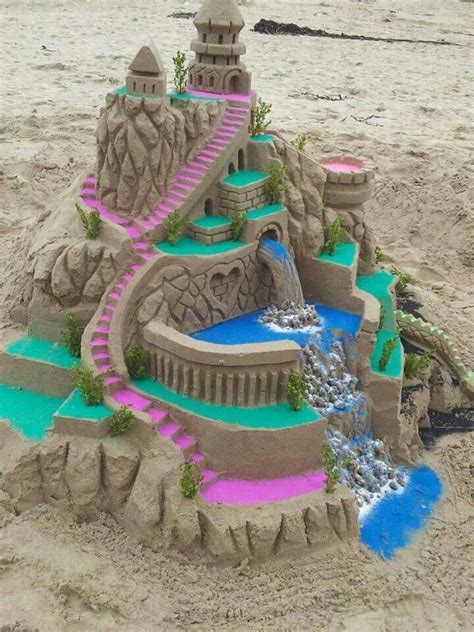 Amazing Sand Castle Chateau De Sable Sculpture De Sable Sculptures