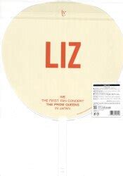 IVE THE FIRST FAN CONCERT THE PROM QUEENS IN JAPAN LIZ Uchiwa Fan あり