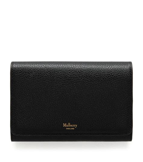 Mulberry Leather Medium Continental Wallet Harrods Us