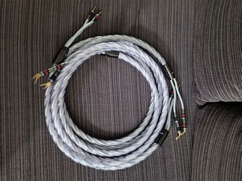 Qed Genesis Silver Spiral Speaker Cable Audio Other Audio Equipment