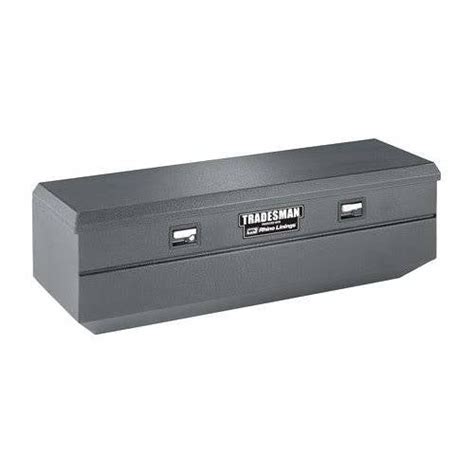 Lund Tradesman60 Flush Mount Truck Tool Box Mid Size Single Lid Steel