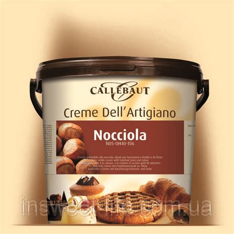 Крем кондитерский шоколадно ореховый Crème Dell Artigiano Nocciola 10кг