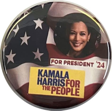 Kamala Harris 2024 Buttons Kamala Harris For President Set Etsy