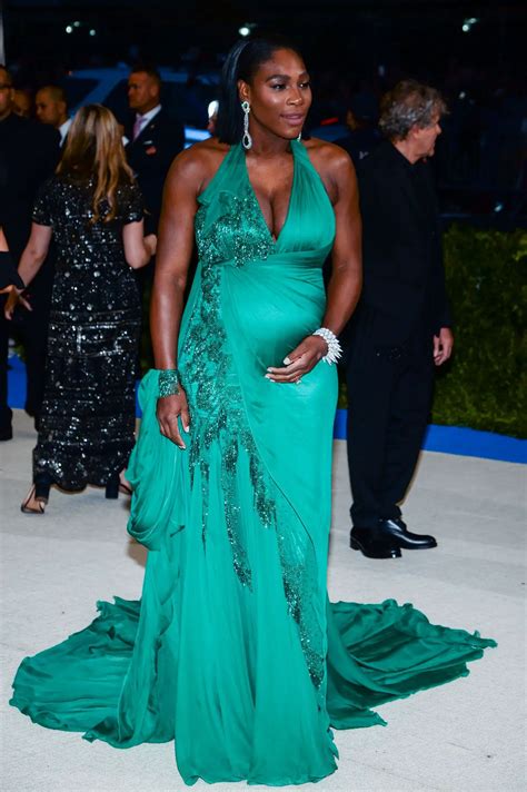 Pregnant Serena Williams At 2017 Met Gala In New York 05012017 Hawtcelebs