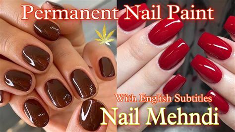 Natural Long Lasting Nail Mehndi Nakhun Ki Mehndi Gud Aur Cofee