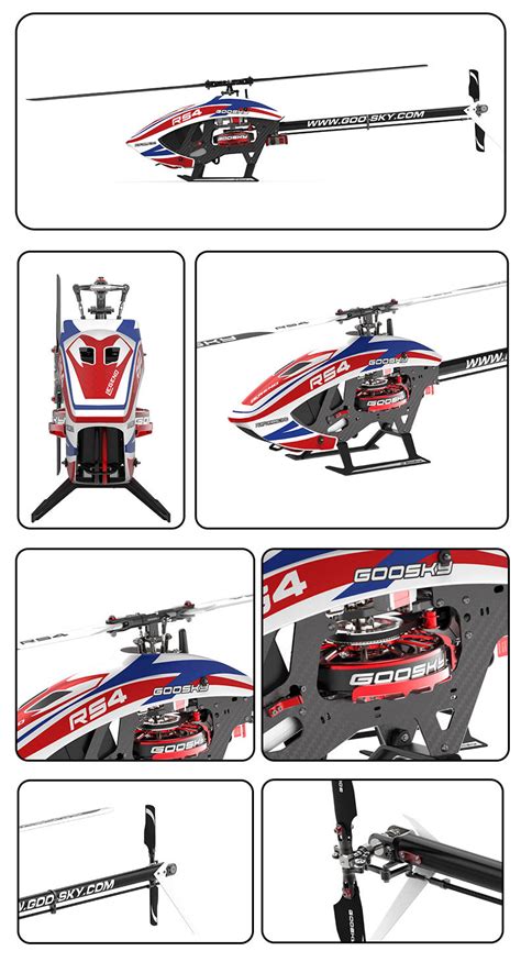 Goosky Rs Venom D Rc Helicopter Standard Version Rc Wing