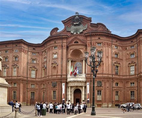 Palazzo Carignano De Turin Piedmont Italy Imagen Editorial Imagen De