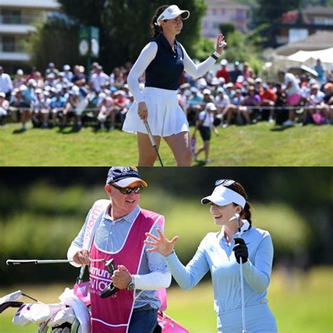 Cara Gainer Gabriela Ruffels Share Lead Going Into Evian Final Round