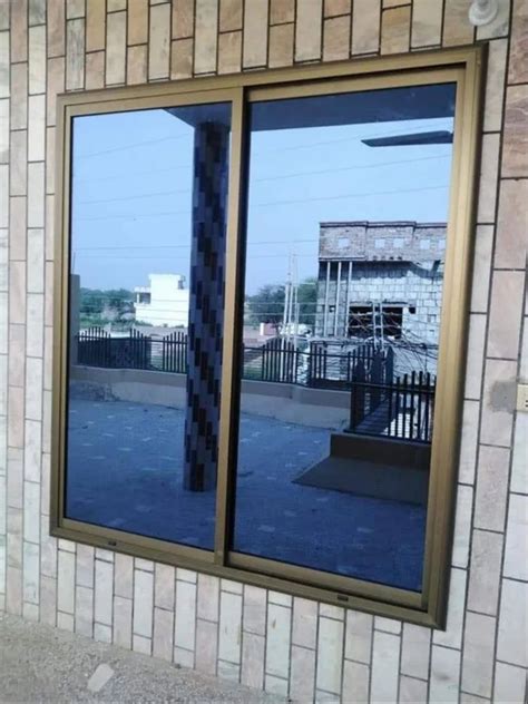 Aluminium Glass Sliding Window At 250 Sq Ft Aluminium Domal Window