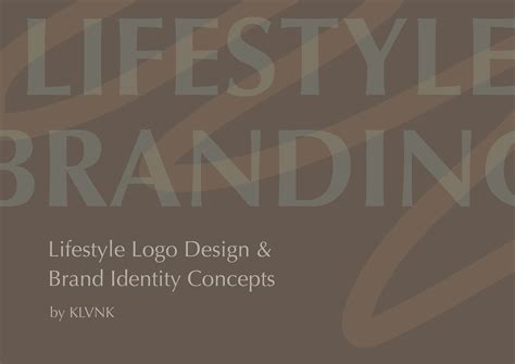 Lifestyle Logo Design & Brand Identity Concepts on Behance