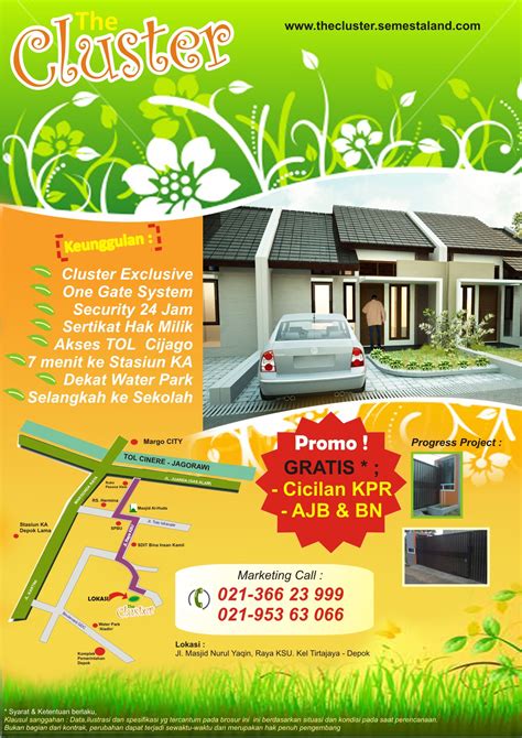 The Cluster Exclusive Sisa 4 Unit Gratis Cicilan Kpr Pribadi Mandiri