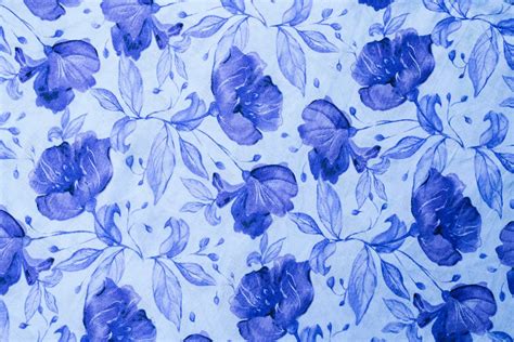 Floral Pattern on Fabric · Free Stock Photo