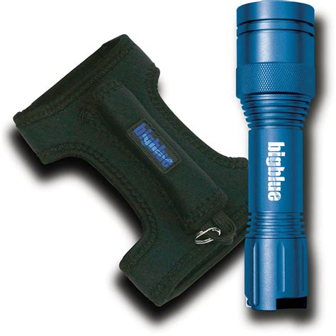 Bigblue Blue Cf Led Dive Light With Neoprene Cf Glbl B H