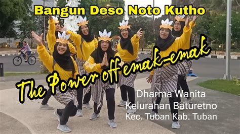 Gerak Virtual Bangun Deso Noto Kutho Dharma Wanita Kelurahan Baturetno