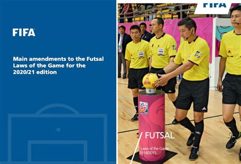 Futsal Laws Of The Game Dutch Referee Blog