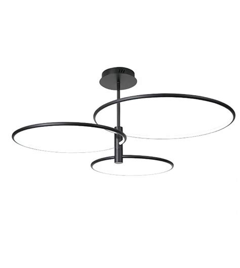 Lampa wisząca LED ring Silva II Chrom Inox okrągła 40 60cm