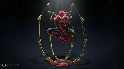 Iron Spider Man Wallpaper 4K For PC