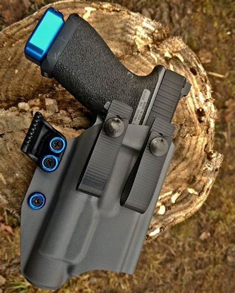 Light Bearing Appendix Carry Holster With Soft Loops