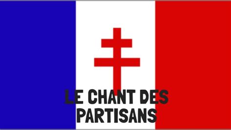 Chant Des Partisans Oral Brevet