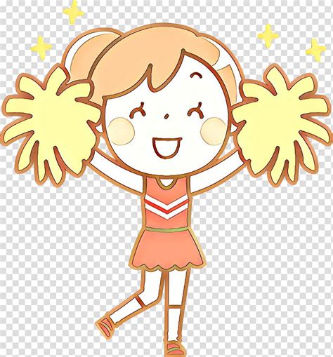 Children Cheerleader Clipart